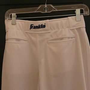 Boys white baseball pants
